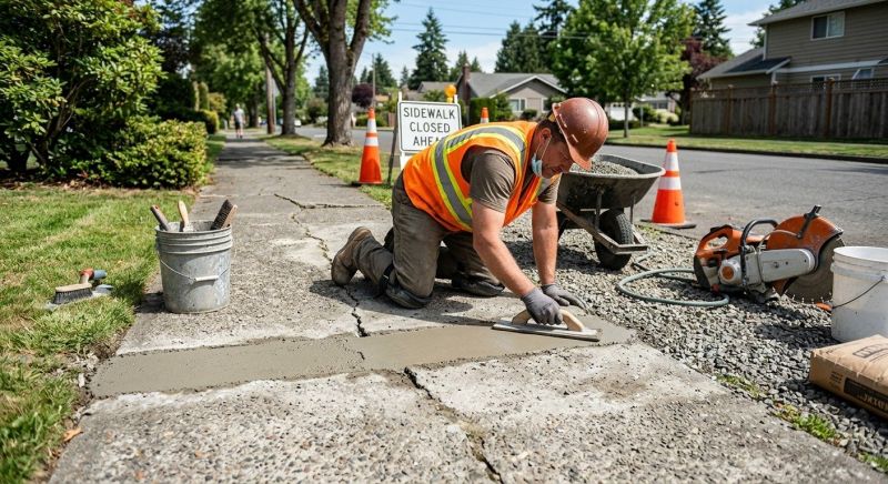 Sidewalk Refinishing